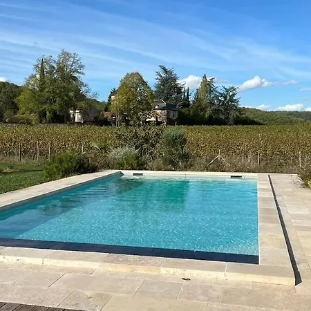 Maison Moderne Piscine Chauffee Caillac